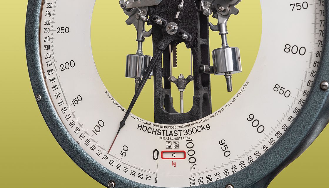 Einbau-Brückenwaage.