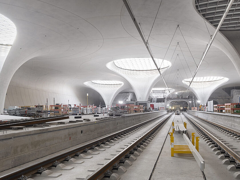 zur Sonderausstellung "Stuttgart Hauptbahnhof"