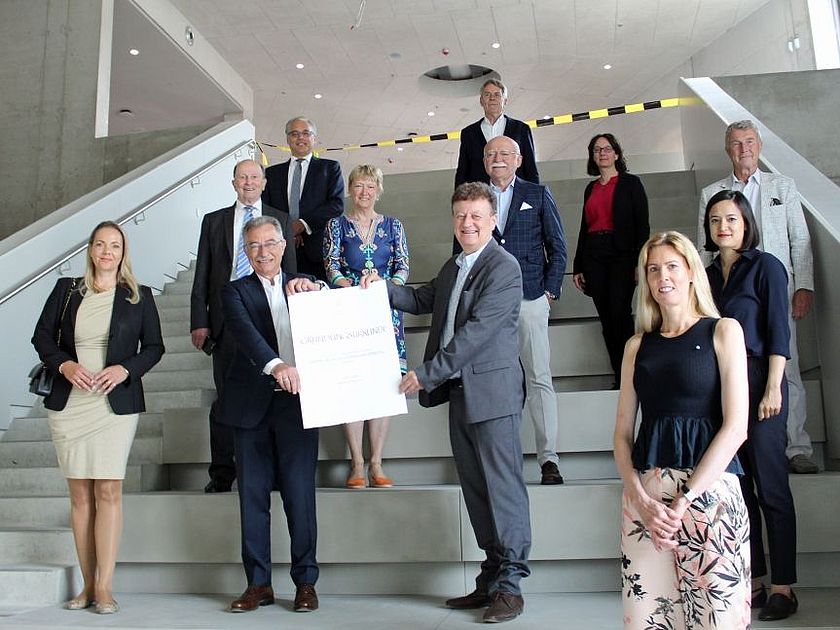 Gründungsmitglieder des Förderkreises