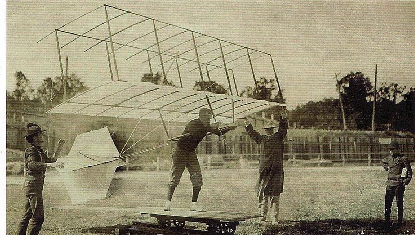 Chanute glider - Deutsches Museum