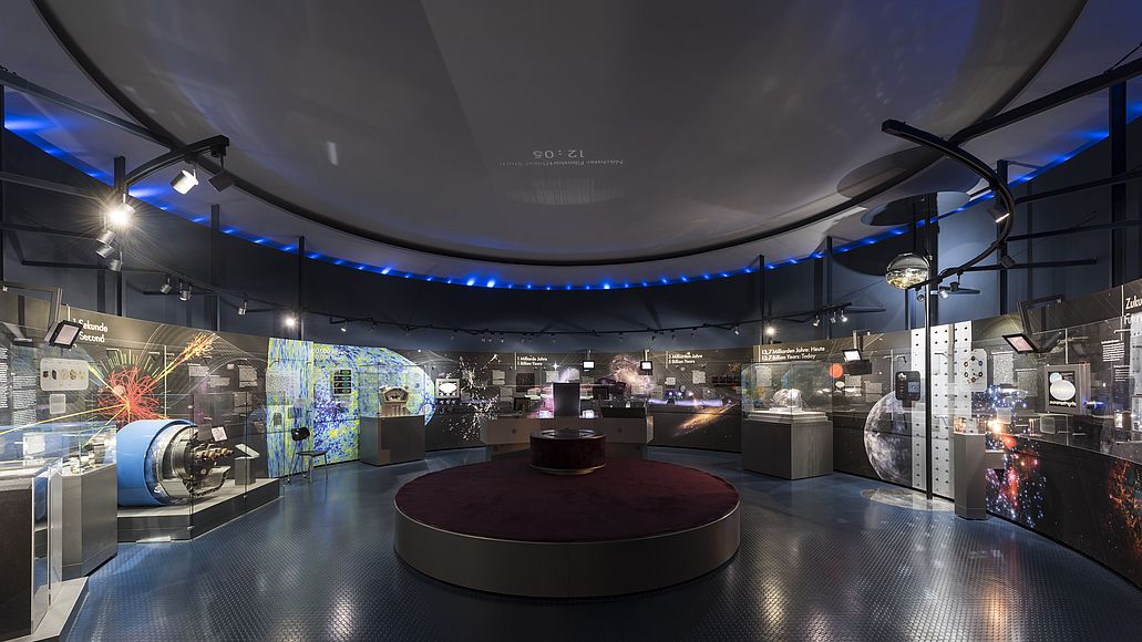 View inside the exhibition.