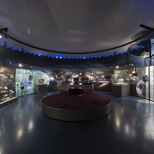 View inside the exhibition.