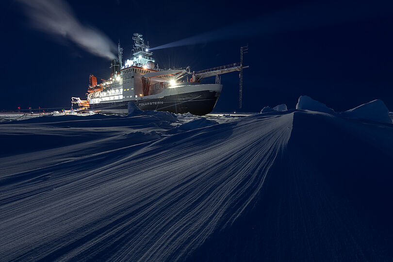 Das Forschungsschiff „Polarstern".