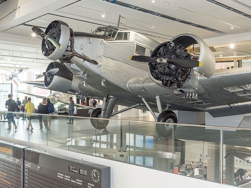 zur Ausstellung Historische Luftfahrt