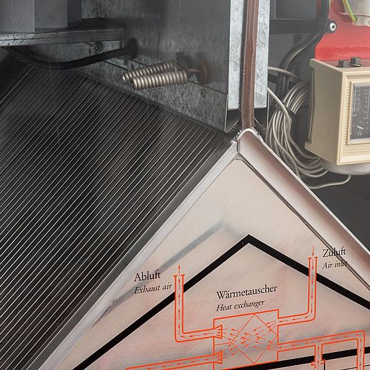 GENVEX heat recovery unit.