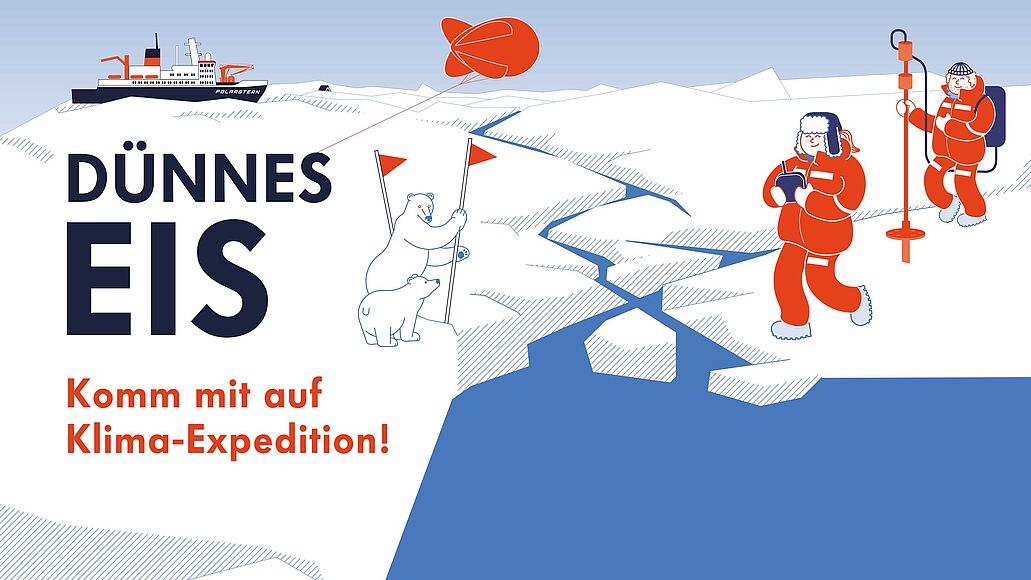 zur Sonderausstellung "Dünnes Eis".